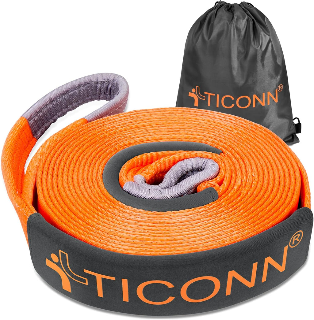 Recovery Tow Strap, Break Strength 35,000 lbs, Pack of 2 K4298