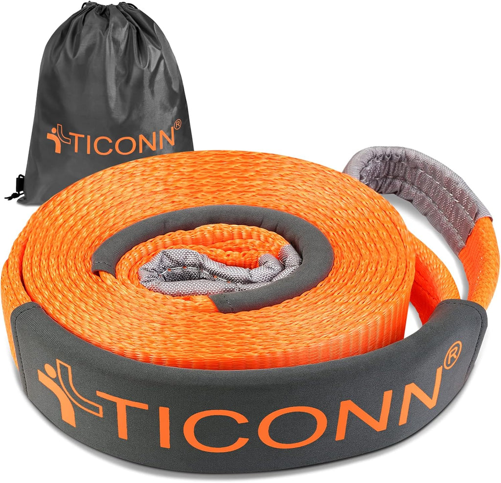 Recovery Tow Strap, Break Strength 35,000 lbs, Pack of 2 K4298