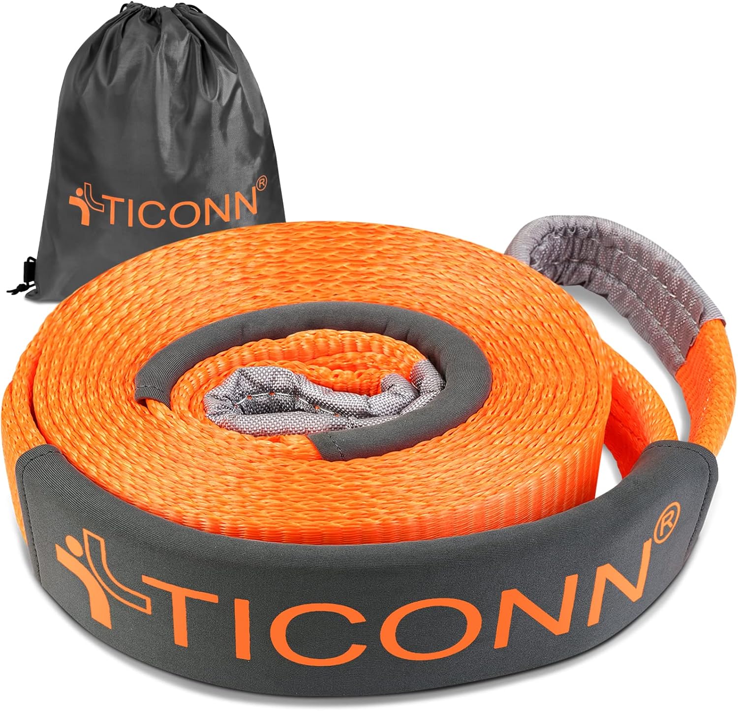 Recovery Tow Strap, Break Strength 35,000 lbs, Pack of 2 K4298